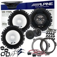 ALPINE Reproduktory SEPARATED dištančné podložky pre AUDI A3 8P A4 B6 B7 SEAT EXEO ALPINE Reproduktory SEPARATED dištančné podložky pre AUDI A3 8P A4 B6 B7 SEAT EXEO
