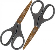 Veľké titánové nožnice 13cm sivé x 2