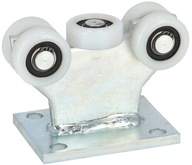 VOZÍK BRÁNY FI 43 PEVNÁ BRÁNA 5-VALČEK 108X80MM
