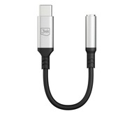 Audio adaptér 3mk USB-C - Jack 3,5 mm samica Audio adaptér 3mk USB-C - Jack 3,5 mm samica