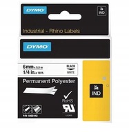 DYMO RHINO POLYESTER TAPE 1805442 6mm 5,5M biela