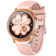 Ružové zlato Rubicon dámske smart hodinky s remienkom