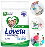 Lovela Family Hypoalergenic Praniaci prášok na fľašu Fľašu 2,1 kg Lovela Family Hypoalergenic Praniaci prášok na fľašu Fľašu 2,1 kg