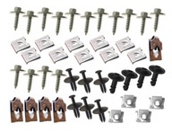 BMW 3 E46 SET SKRUTKY KRYTU MOTORA BMW 3 E46 SET SKRUTKY KRYTU MOTORA