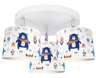 TEDDY BLUE 3 LED LUSTRE ZÁVISNÉ STROPNÉ LAMPY TEDDY BLUE 3 LED LUSTRE ZÁVISNÉ STROPNÉ LAMPY