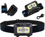 SUPERFIRE BEZDOTYKOVÁ ČELOVÁ LAMPA X30 500LM USB NABÍJANIE SUPERFIRE BEZDOTYKOVÁ ČELOVÁ LAMPA X30 500LM USB NABÍJANIE