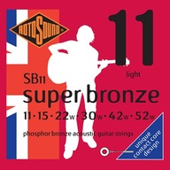 Struny pre akustickú gitaru ROTOSOUND SB11 11-52 Struny pre akustickú gitaru ROTOSOUND SB11 11-52
