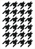 Maliarska predloha /Szablon-studio/ A3 Houndstooth Maliarska predloha /Szablon-studio/ A3 Houndstooth