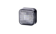 Štvorcová obrysová lampa s reflektorom, biela LD096 Štvorcová obrysová lampa s reflektorom, biela LD096