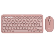 Kombinovaná myš a klávesnica Logitech Pebble 2 ružová