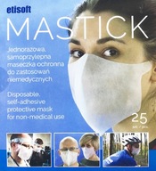 Samolepiaca ochranná maska ​​MASTICK 25 ks.