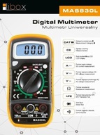 MAS830L LIBOX LB0164 univerzálny meter MAS830L LIBOX LB0164 univerzálny meter