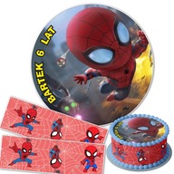 Oblátka a 2 prstene SPIDEY A SUPER BUDDY + MENO Oblátka a 2 prstene SPIDEY A SUPER BUDDY + MENO