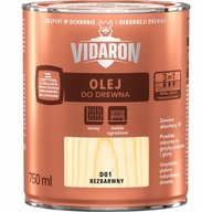 Vidaron Vonkajší olej na drevo na terasový nábytok, CLEAR D01 0,75L Vidaron Vonkajší olej na drevo na terasový nábytok, CLEAR D01 0,75L