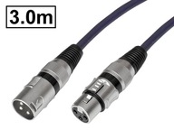 Kábel XLR/wt-XLR/gn 3P HQ VITALCO 3m