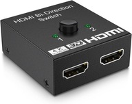 Prepínač HDMI Rozbočovač HDMI 2.0 4K 60 Hz