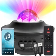 STARS PROJECTOR SKY PROJEKTOR LED NOČNÁ LAMPA BLUETOOTH REPRODUKTOR + DIAĽK. STARS PROJECTOR SKY PROJEKTOR LED NOČNÁ LAMPA BLUETOOTH REPRODUKTOR + DIAĽK.