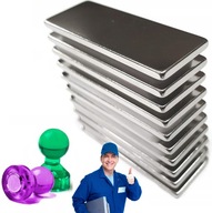 SILNÉ NEODYMIOVÉ MAGNETY 40x10x2 mm Doska Obdĺžniková tyč SILNÉ NEODYMIOVÉ MAGNETY 40x10x2 mm Doska Obdĺžniková tyč