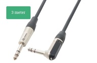 SIGNÁLNY KÁBEL 6,3 STEREO jack - 6,3 STEREO 3M SIGNÁLNY KÁBEL 6,3 STEREO jack - 6,3 STEREO 3M