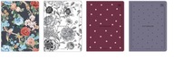 NOTEBOOK A5/60K UV LINE TRENDY DIEVČATÁ (10 KS)