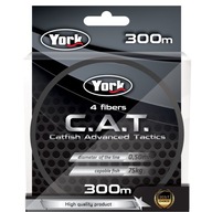 YORK C.A.T. Pletený vlasec na sumca 0,50 mm 300 m YORK C.A.T. Pletený vlasec na sumca 0,50 mm 300 m