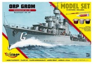 Stavebnica modelu poľského torpédoborca ​​ORP GROM