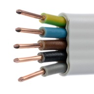 YDYP medený inštalačný kábel 5x1,5 - 5m