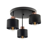 ZÁVESNÁ LAMPA LUSTRE LED STROPNÉ LAMP Kovové GABRIEL LOFT 3x E27 ZÁVESNÁ LAMPA LUSTRE LED STROPNÉ LAMP Kovové GABRIEL LOFT 3x E27