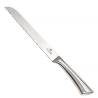 Oceľový kuchynský nôž so zubami na chlieb
