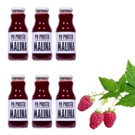 6x malinová šťava, malinová 100% malinová šťava 250ml