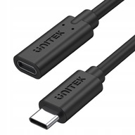 USB-C 10Gbps 4K predlžovací kábel, PD 100W 1,5 m Unitek