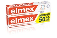 Elmex zubná pasta + druhá za 50% z ceny 75ml x 2