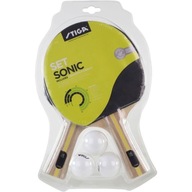 Rakety STIGA SONIC set 2 rakety + 3 loptičky Rakety STIGA SONIC set 2 rakety + 3 loptičky