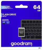 SMALL SHORT PENDRIVE USB PAMÄŤ 64GB GOODRAM UPI2 SMALL SHORT PENDRIVE USB PAMÄŤ 64GB GOODRAM UPI2