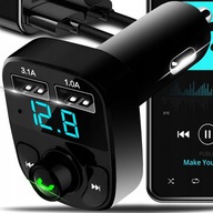 BLUETOOTH FM VYSIELAČ MP3 SD NABÍJAČKA 2xUSB BLUETOOTH FM VYSIELAČ MP3 SD NABÍJAČKA 2xUSB