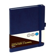 Mriežka na notebook A5/80K s gumou tmavomodrá GRAND Mriežka na notebook A5/80K s gumou tmavomodrá GRAND
