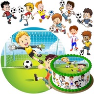 FUTBALOVÁ TORTA + 8 ZNAKOV + TEXT FUTBALOVÁ TORTA + 8 ZNAKOV + TEXT
