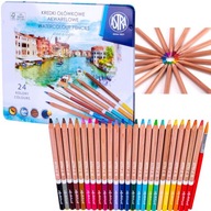 Akvarelové ceruzky Cédrové drevo Astra Prestige 24