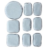 Chrániče prilby SET 9 ks GFC Grey Chrániče prilby SET 9 ks GFC Grey