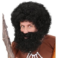 JASKYNÁRSKA Parochňa, brada, fúzy, KRÁTKE VLASY, ČIERNA JASKYNÁRSKA Parochňa, brada, fúzy, KRÁTKE VLASY, ČIERNA