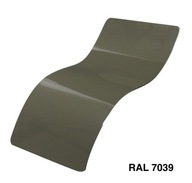 RAL 7039 Polyesterová hladká saténová prášková farba