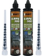 2x CHEMICKÁ KOTVA Polyester 300ml + 2x MIEŠAČ 2x CHEMICKÁ KOTVA Polyester 300ml + 2x MIEŠAČ
