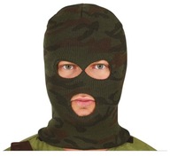 CAMO COMMANDO SOLDIER BALACLAVA CAMOUFLAGE CAMO COMMANDO SOLDIER BALACLAVA CAMOUFLAGE