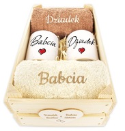DARČEK KU DŇU STARÝCH RODIČOV UTERÁKY A hrnčeky Sviatok Deň starých rodičov DARČEK KU DŇU STARÝCH RODIČOV UTERÁKY A hrnčeky Sviatok Deň starých rodičov