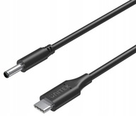 Napájací kábel pre notebooky Dell Unitek, 65W USB-C - DC 4,5 x 3,0 mm