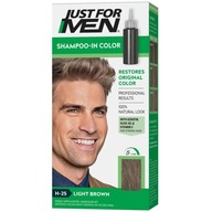 Súprava odmasťovača vlasov Just For Men H25 svetlohnedá Súprava odmasťovača vlasov Just For Men H25 svetlohnedá