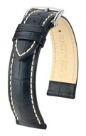 KRÁSNY REMÍN NA HODINKY HIRSCH MODENA, ČIERNA 20 MM KRÁSNY REMÍN NA HODINKY HIRSCH MODENA, ČIERNA 20 MM