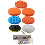 HUBOVÉ KOŠTIČKOVÉ LEŠTIACE PODLOŽKY NA VELCRO 150 MM 8 ks. HUBOVÉ KOŠTIČKOVÉ LEŠTIACE PODLOŽKY NA VELCRO 150 MM 8 ks.