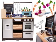 MDF DREVENÁ KUCHYŇA S DOPLNKAMI VEĽKÝ LOFT XXL MDF DREVENÁ KUCHYŇA S DOPLNKAMI VEĽKÝ LOFT XXL