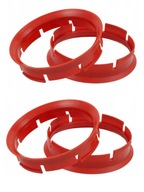 4x STREDOVACIE KRÚŽKY PRE RÁFKY 72,6 x 67,1 mm 4x STREDOVACIE KRÚŽKY PRE RÁFKY 72,6 x 67,1 mm